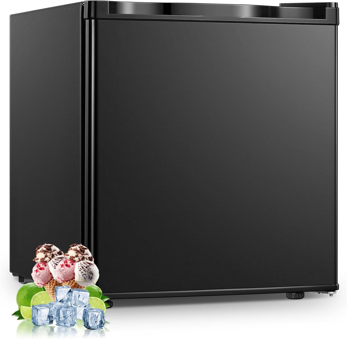 Congelador horizontal FOHERE, Mini Congelador 32L Silencioso y Compacto, Économe en énergie