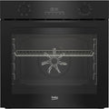 Beko B300 Horno empotrable, Serie BBIE17300B - Horno empotrable con 6 funciones, 72 L de capacidad, pantalla multifunción con botones de sensor