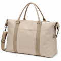 Bolsa de viaje 50 cm de tejido sintético beige con correa ajustable