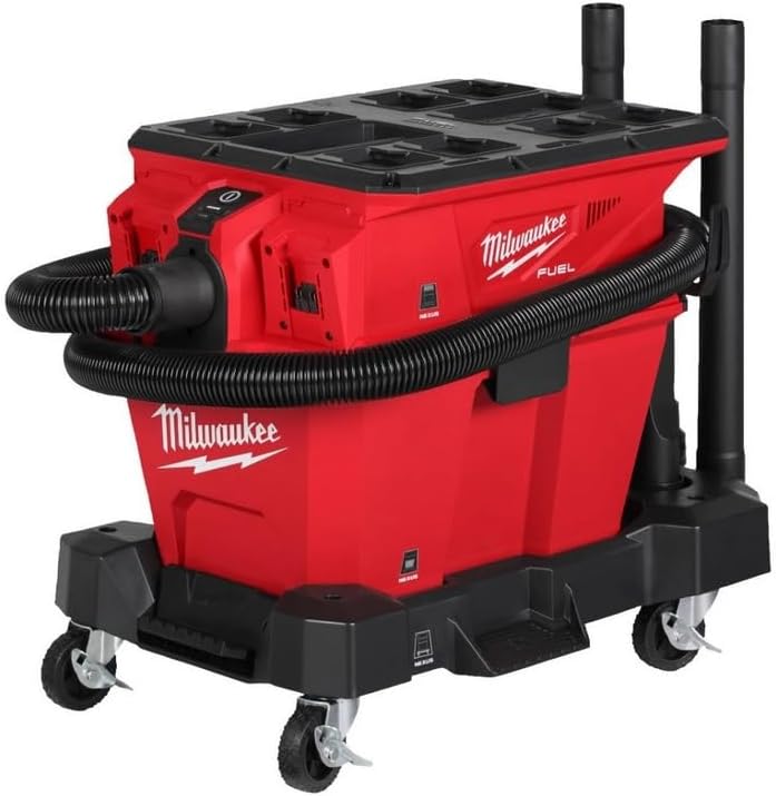 Aspiradoras para salas blanca M18F2VC23LG2-0 18V M18 Combustible Inalámbrico Nexus Dual Batería Clase L Aspiradora 23L Unidad Desnuda, Milwaukee