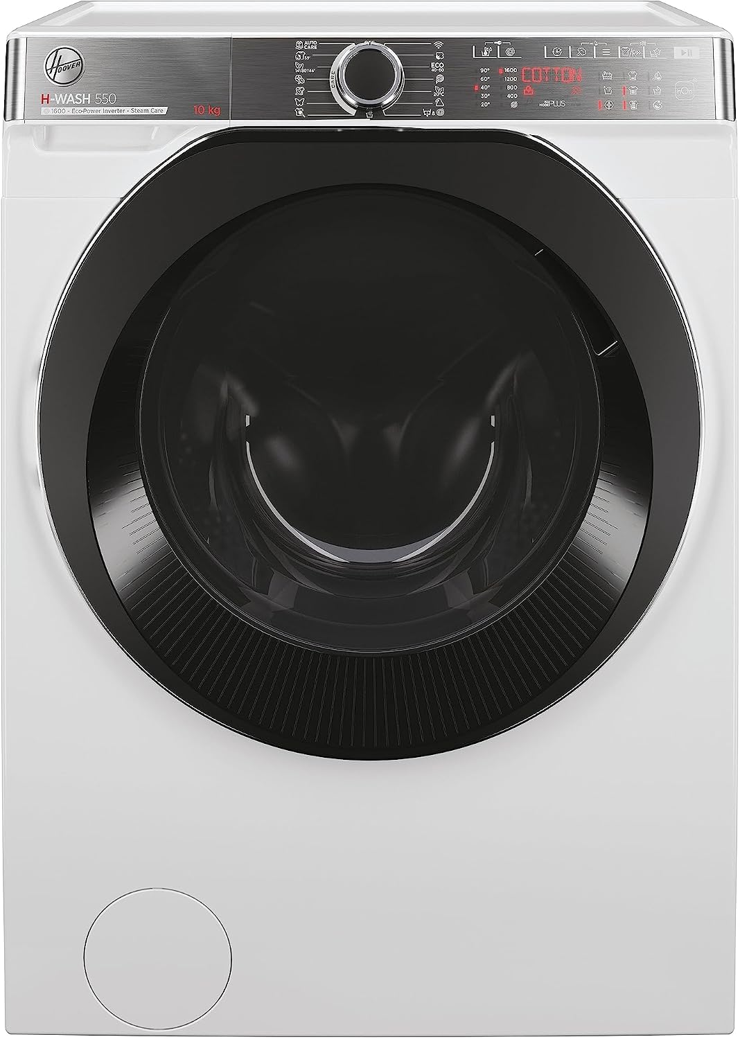 Lavadora H-WASH 550 H5WPB610AMBC/1-S Lavadora/Clase de eficiencia energética A/Potencia de centrifugado 1600 rpm/Capacidad de llenado 10 kg/Eco-Power