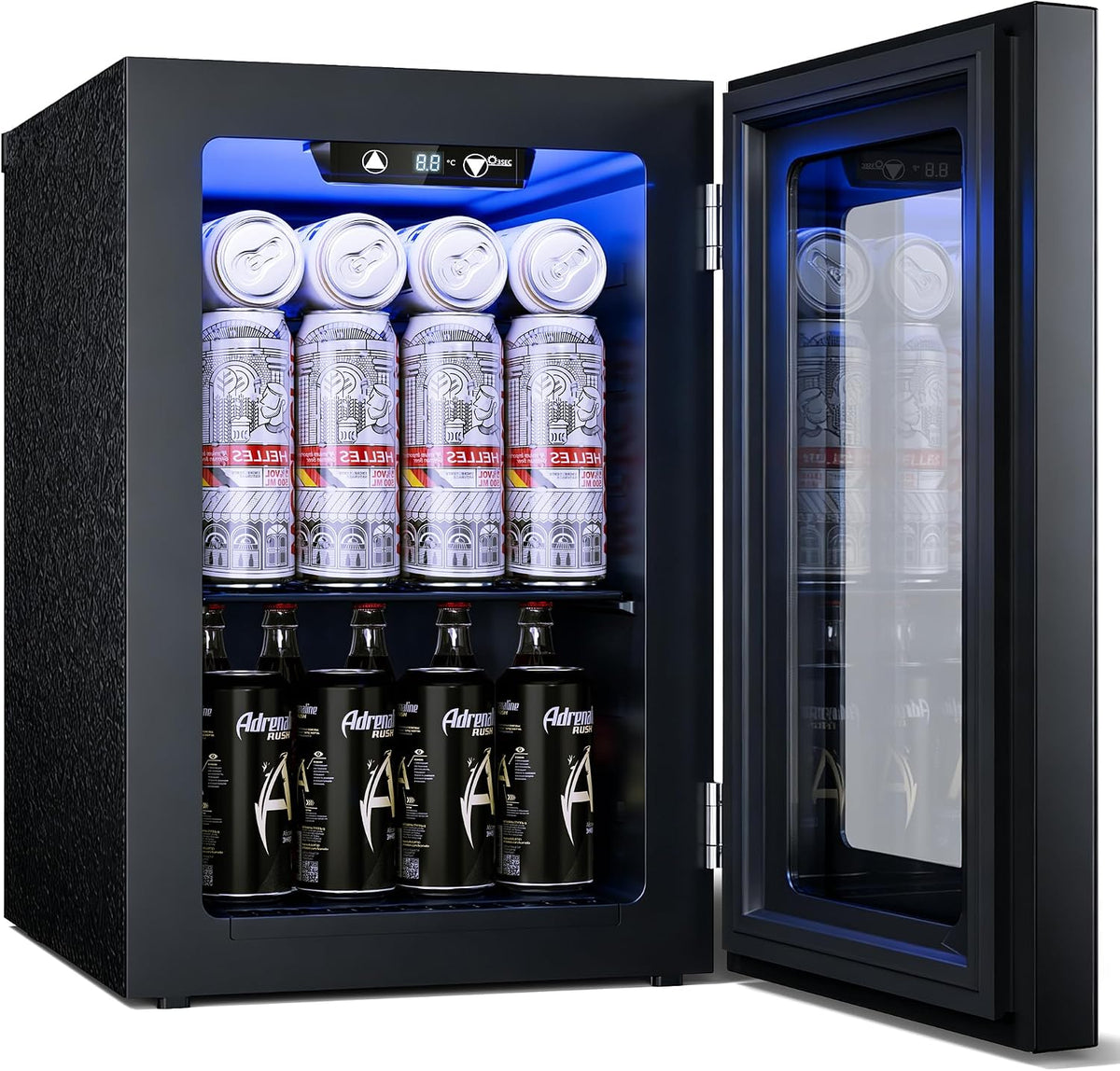 Frigoríficos para bebida de TRIUMPHKEY, 18L Mini Nevera, Nevera para Bebidas Silenciosa