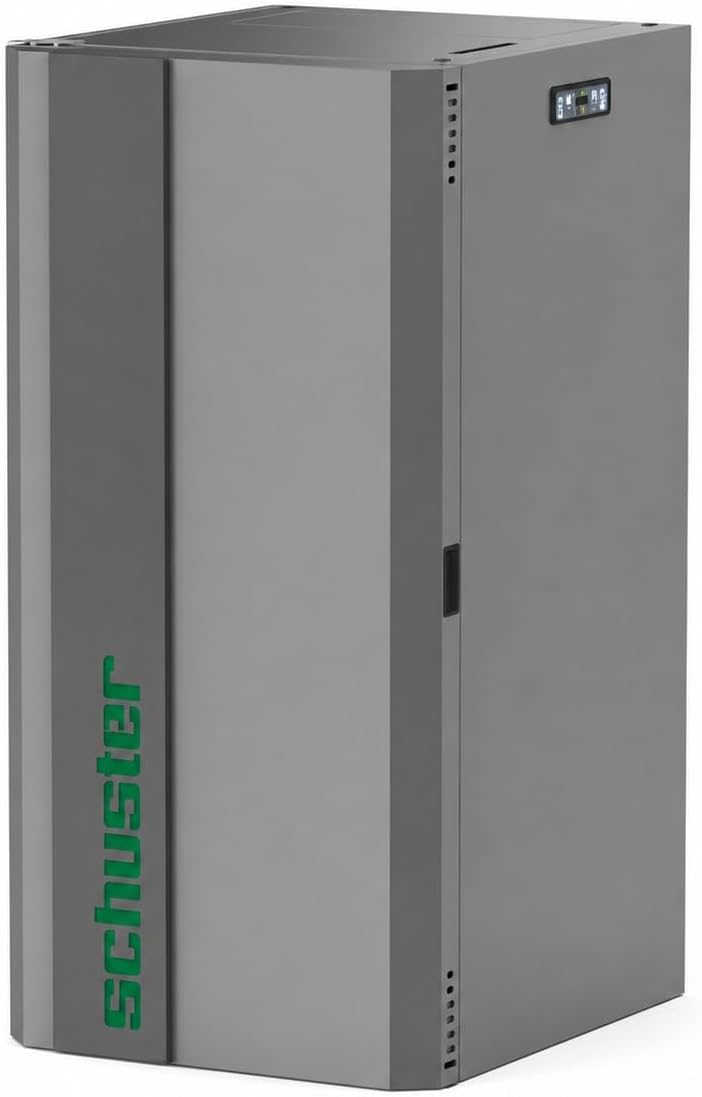 MAESTRO FERRETERO Calefacción de pellet, Caldera de Pellets Autolimpiante 15 kW FORMENTERA hasta 180 m²