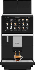 Cecotec Cafetera automática, Cafetera Superautomática Comercial Cremmaet Lounge. 2900W, Pantalla Táctil, Molido Uniforme, 2 Molinillos, 35 Bebidas, 2