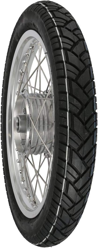 AKF Llanta, Rueda trasera completa 1, 6x16' llanta de aluminio + radios de acero inoxidable + neumático Vee Rubber 094