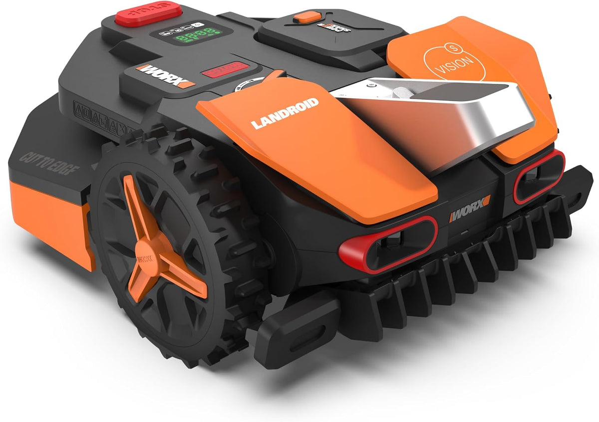 Robots cortacésped Landroid Vision S250 WR202E Robot cortacésped para Jardines de hasta 250 m², Robot cortacésped Inteligente sin Cable de limitación