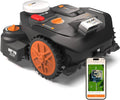 Robots cortacésped WORX, Landroid Vision Cloud WR306E 2WD Robot Cortacésped, Sin Cable Perimetral, hasta 500 m², Evitación de Obstáculos con IA