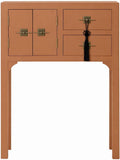 Auxiliar DRW, Consola Abeto Estilo Oriental Moka 64x26x83 cm