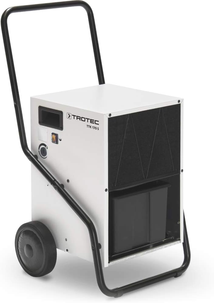 TROTEC Deshumidificador, TTK 170 S deshumidificador de obra profesional 50 l/día