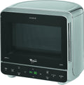 Whirlpool Microondas sencillo, MAX 38 SL - Horno microondas (13 L, 700 W, función Jet Start, sistema 3D), color plateado