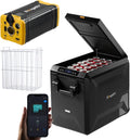 Nevera portátil Nevera de Compresor 47L, -20°C, Cesta Integrada, Batería 266Wh, BougeRV