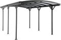 Pérgola Vente-unique, Baresa - Carport pÈrgola Individual Independiente de Aluminio - 1 Coche - 15, 15 m≤ - Gris Antracita