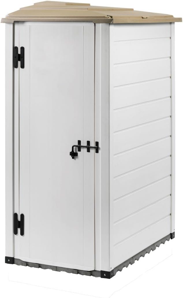 Tuscany Evo Casas de verano, v50.15.011 Caseta de jardín, beige, 88 x 132 x 195 cm