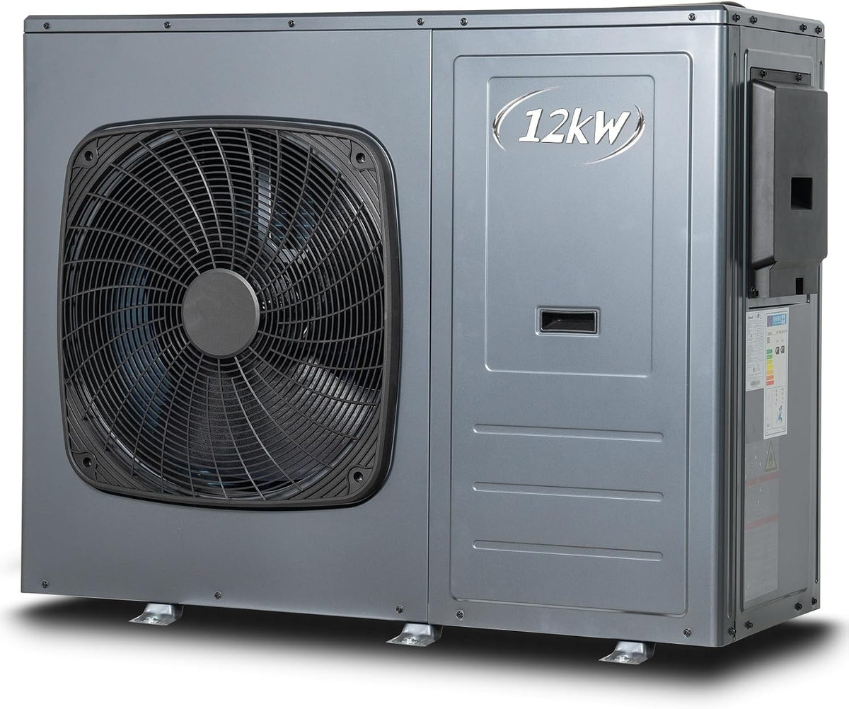 Bombas de condensado Bomba de calor Aire/agua 12kW - Sistema doméstico con WIFI - Todo en Uno tranquilo en el interior - Refrigerante R290 - Triple