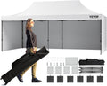 VEVOR Parasoles y tiendas de playa, Carpa Gazebo Emergente 304, 8x609, 6cm Carpa para Cenador Impermeable de Paredes Laterales Extraíbles Resistente a