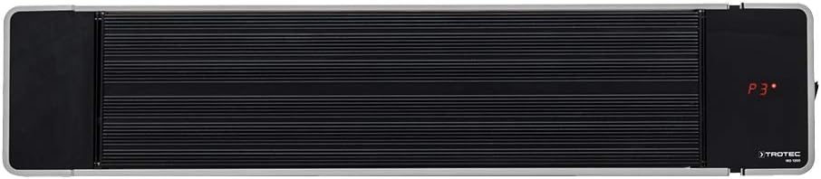Radiador de TROTEC, IRD 1200 radiador infrarrojo oscuro 1.200 W con mando a distancia
