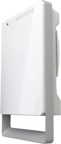 TBSLI003 de RADIALIGHT, calientatoalla, Termoventilador digital de pared Touch con barra toallero (gris perla)