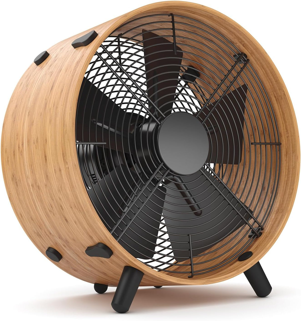 Ventiladores de sobremesa de Stadler Form, Ventilador Otto de diseño Color Madera