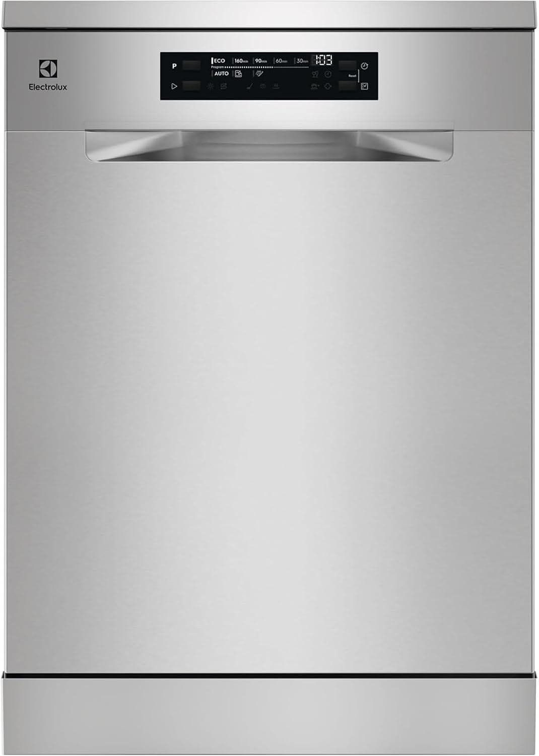 Lavavajillas Electrolux, de 60 cm, ESM74840SX, 14 Cubiertos, Sistema AirDry, Display XL, Motor Inverter, Programa Auto, Función Extrahigiene