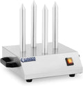 Royal Catering Máquinas de perritos calient, Máquina de Perritos Calientes Hot-Dog Machine para Panecillos con 4 Pinchos RCHW-200 (200 W, 230 V, Acero