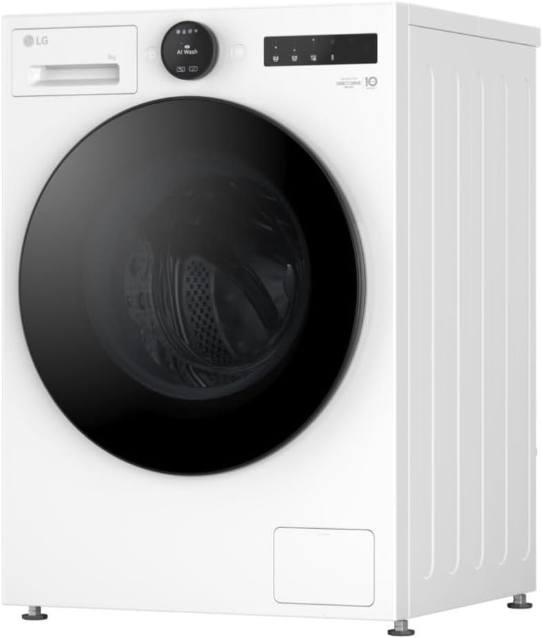 F4X7009TWB de LG, lavadora, carga frontal, 9 kg, 565 mm, Clase A