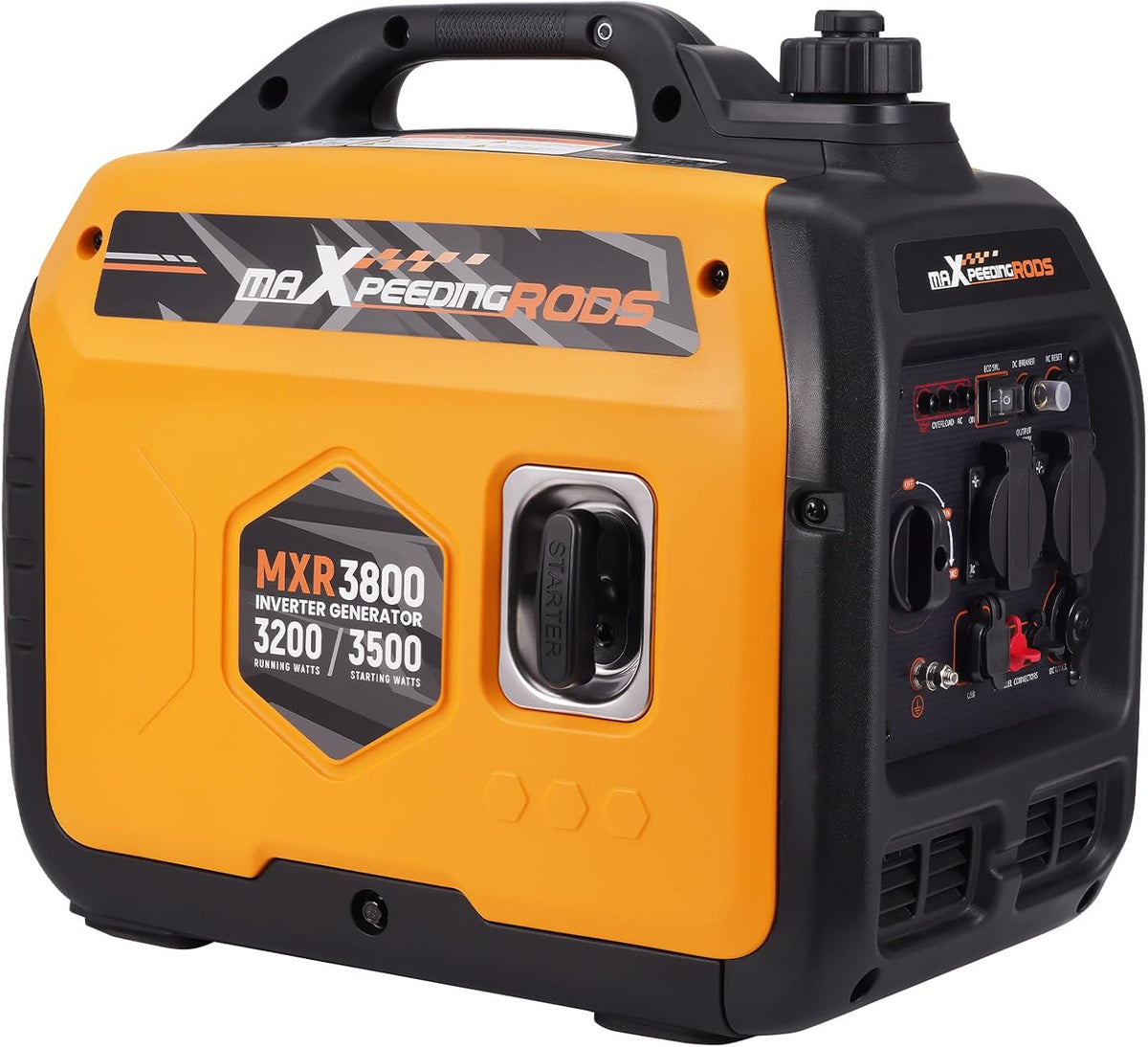 Generador de corriente inverter de 3500 W, ligero y portátil, maXpeedingrods