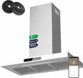 Campana extractora CBCW9102 A+++ Campana Extractora 90 Cm Blanca 693 m³/h 4 Niveles, CIARRA