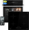 KKT KOLBE EB8313HC Placa de cocina, Conjunto: 60cm Horno electrico empotrable + 59cm Placa induccion IH85900RL