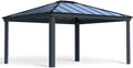 Cochera Palram, Canopia by Palram Carport Colorado - Kit de construcción para Coche (14 x 20 cm, 611, 5 x 425, 5 cm, Doble carport, policarbonato