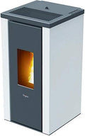 Hornos chimenea PEGASO, Vera - Estufa de pellets 7 kW, color blanco