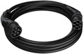 Accesorios para la estación de carga de go-e, Cable de carga tipo 2 Black Edition (hasta 22 kW) 7, 5 m