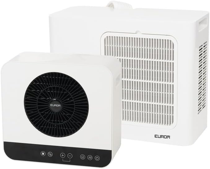 AC3501 de Eurom, aire acondicionado split, Split Aire Acondicionado Con Wifi + Aplicación Para Caravanas, Camping, Barco, Autobús