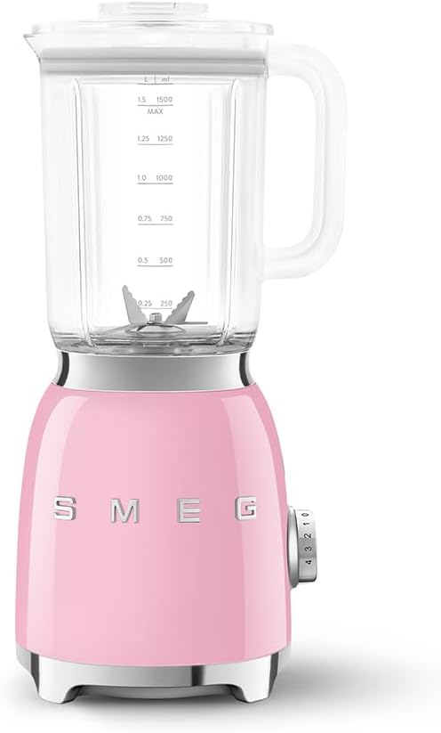 Batidoras de vaso Blender BLF03PKEU 1, 5 L, 4 velocidades, 4 funciones Smoothie, Pulse, Hielo Picado y Autolimpiador, Bloque de Motor y Tapón