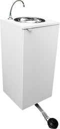 Fregaderos de un seno FREGADERO PORTÁTIL, INDEPENDIENTE DE AGUA Y RED ELÉCTRICA, CERTIFICADO, MOD. BÁSIC BLANCO, Express Water