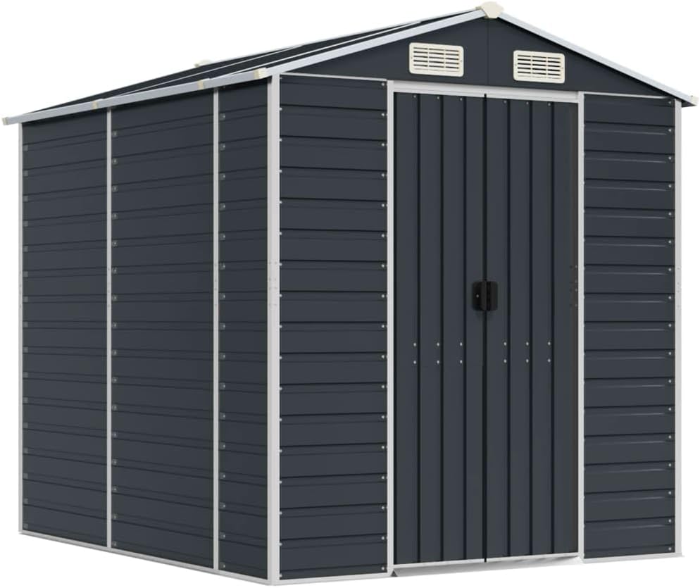 Cobertizos de almacenamiento Cobertizo de Jardín, Caseta con Almacenaje, Cobertizo para Herramientas, Caseta para Leña Muebles Equipos, Acero