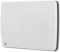 Radiador eléctrico de pared con inercia de cerámica seca, 1000 W, ARIA, horizontal, color blanco, Bestherm