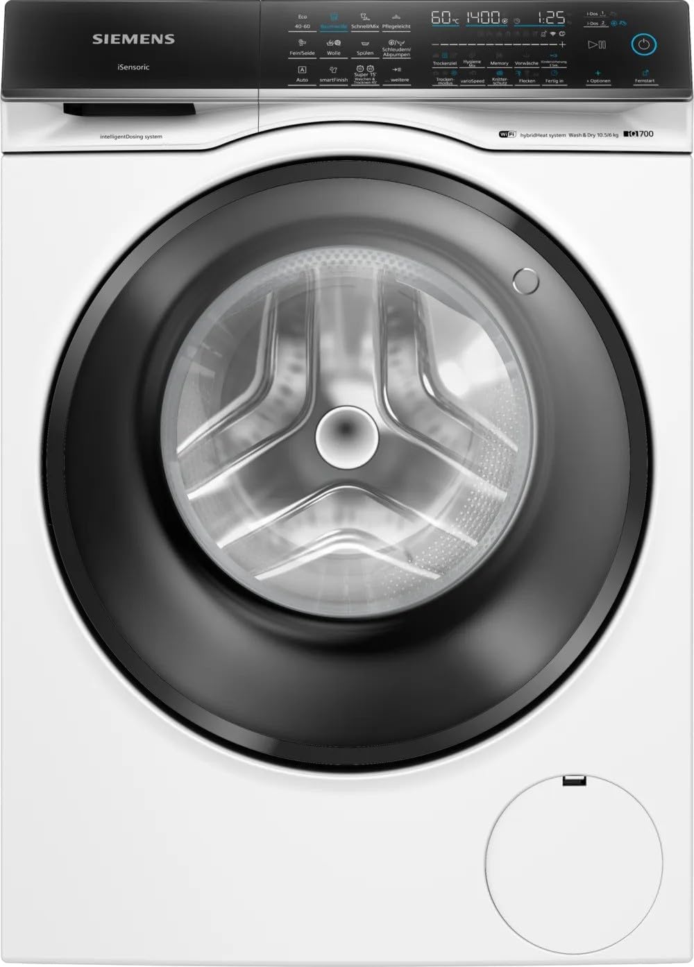 Secadoras por condensación Secador inteligente WN54C2A40 iQ700 10, 5/6 kg, i-Dos, Dosificación Automática, SmartFinish, Reduce las arrugas, aquaStop
