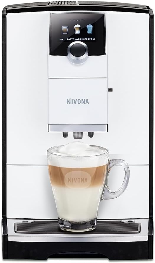 Cafetera automática Nivona, NICR796 NICR 796 blanco/cromo