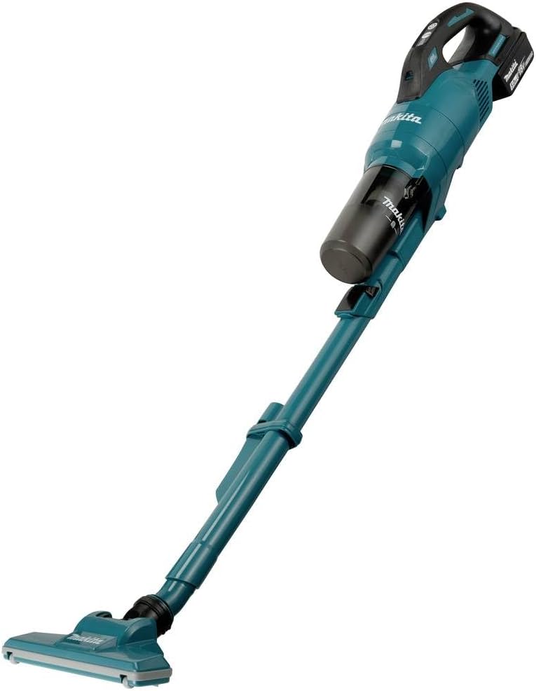 Makita DCL286FRF Aspiradoras escoba, Aspiradora inalámbrica (18 V, 3, 0 Ah, 1 batería y Cargador con Unidad ciclónica)
