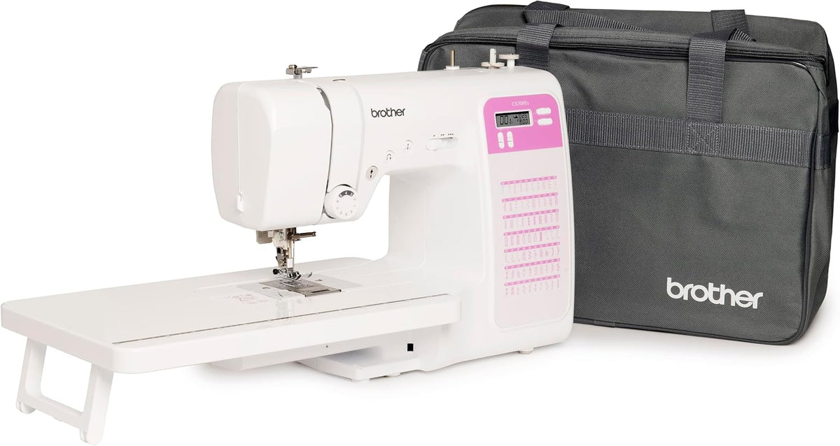 Máquinas de coser controladas electrónicamente Brother, CX70PES ( ) Máquina de coser electrónica con 70 puntadas + Mesa y Bolso incluidos