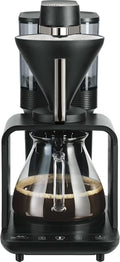 Cafeteras de goteo de Melitta Momentum, Melitta EPOUR Over Cafetera: sistema de elaboración único y diseño innovador, color negro y plateado