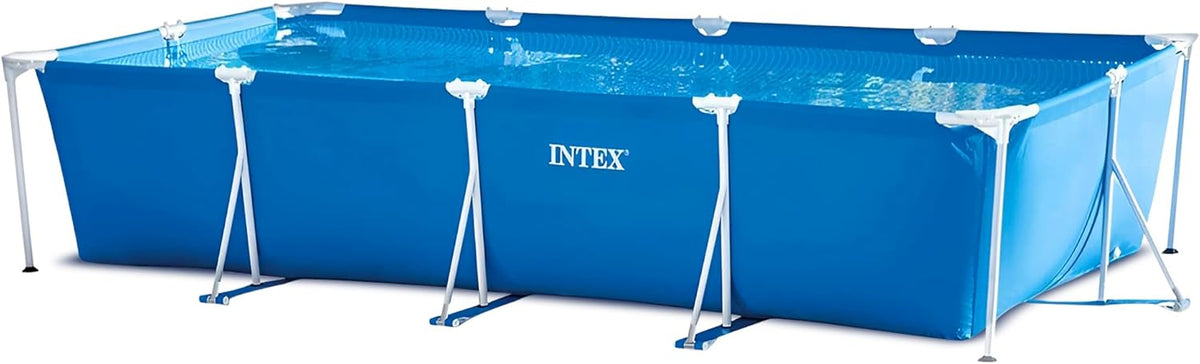 28273NP de Intex, piscinas desmontabl, Small Frame - Piscina Desmontable Tubular, 450 x 220 x 84 cm, 7.127 litros, Color Azul
