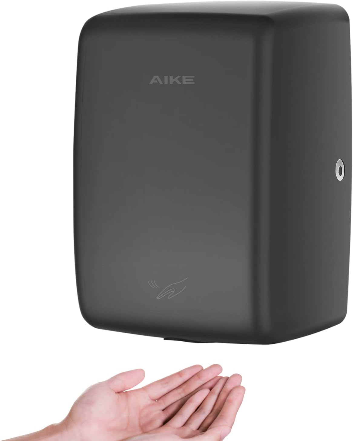 AIKE Secadores de mano, Secador de Manos Compacto Tipo Chorro, Compatible con cableado Fijo, secador de Manos eléctrico de Acero Inoxidable 1350W 220V