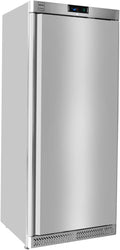 METRO Professional GFR6400S Congelador horizontal, Congelador, acero inoxidable, 240 L, 480 W, con cerradura, 5 estantes ajustables, plata