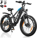 Eléctrica VARUN, 26'' Bicicleta Electrica, 18Ah/13Ah Batería, Autonomía de 60-150km