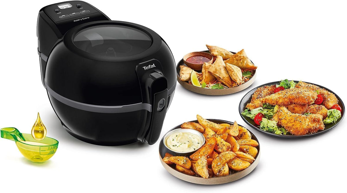 FZ7228 de Tefal, freidora de aire, Freidora de aire sana, Poco aceite, No olor, 300 recetas saludables cocina, Capacidad 1.2 kg