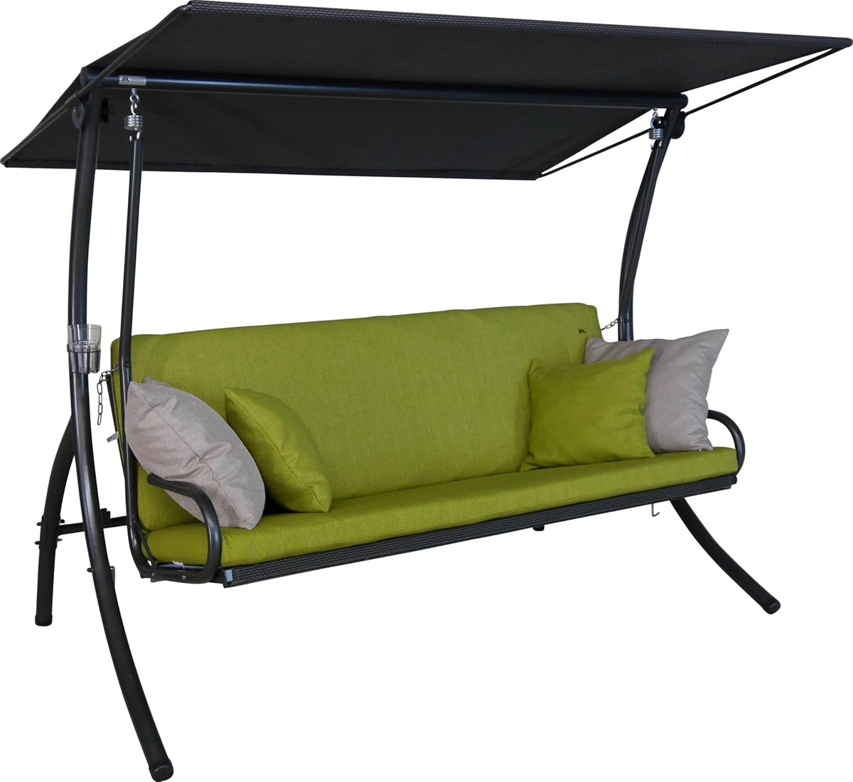 Angerer Balancin, Freizeitmöbel GmbH Balancín Elegance Smart, Columpio de jardín Fabricado en Alemania, Columpio para Sentarse, tumbarse y Relajarse