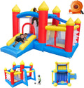 Castillos y colchonetas hinchabl de Ballsea, Castillo Hinchable Con Soplador Para Niños de 3 a 8 Años - Interior 312 × 272 × 200 cm