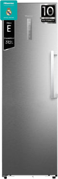Congelador vertical FT3K310SAIE1 - Congelador Una Puerta Total No Frost Kitchen Fit, 312L, 186cm, Ventilación Inferior, Apertura de Puerta 90º