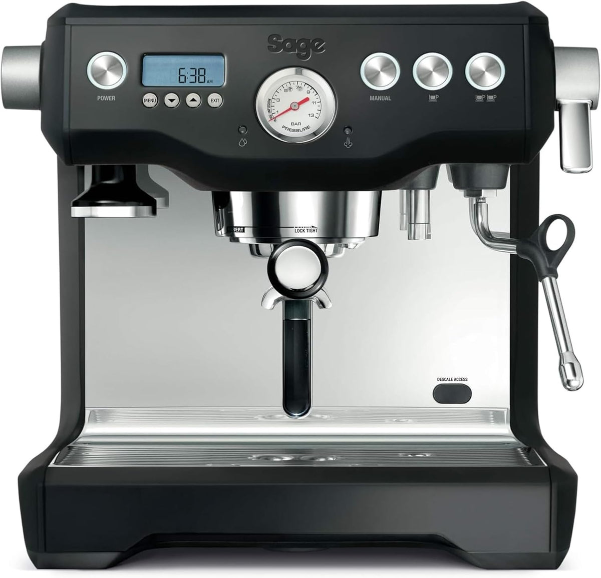Cafetera automática Sage, Dual Boiler, Cafetera Express con Doble Caldera, Trufa Negra